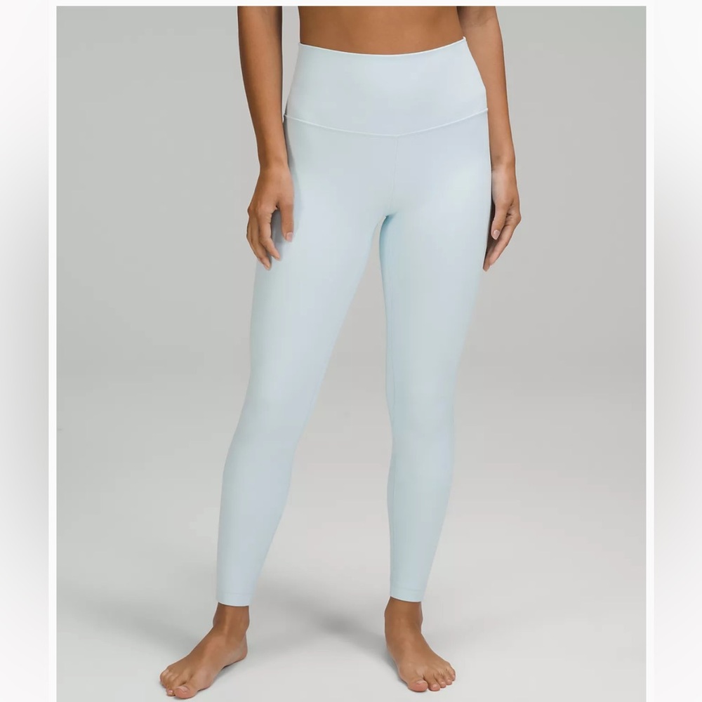 Lululemon, Powder Blue, double lined align leggings, size 6, super lightly worn